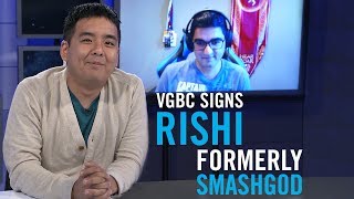 Melee player Rishi formerly known as SmashG0D signs with VGBC by Yahoo Esports 14,010 views 6 years ago 15 minutes