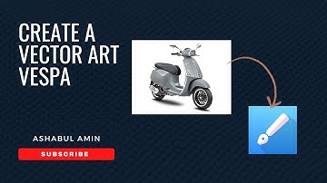 Membuat Vector Vespa pake Aplikasi Infinite Design Part 1 || Ashabul Amin