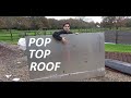 Making my own Pop Top Roof! Campervan Conversion - Part 1