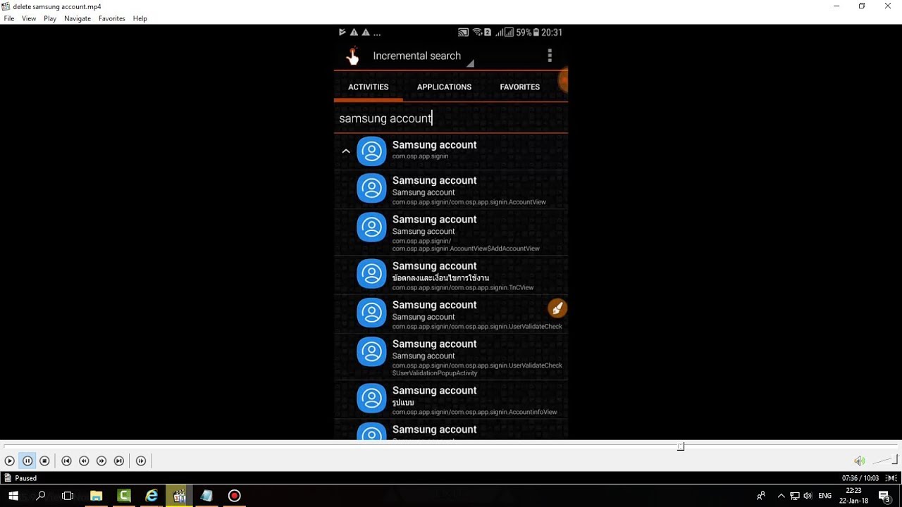 ลบ app samsung New วิธีลบบัญชี samsung account ที่ลืมรหัสผ่าน ใช้ได้กับ android ทุกเวอร์ชั่น