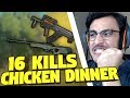 16 KILLS AWM GROZA CHICKEN DINNER | PUBG MOBILE HIGHLIGHTS | RAWKNEE