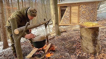 Log Cabin Build – Master Bedroom Addition & Installing the Fireplace with Rustic Wood Siding