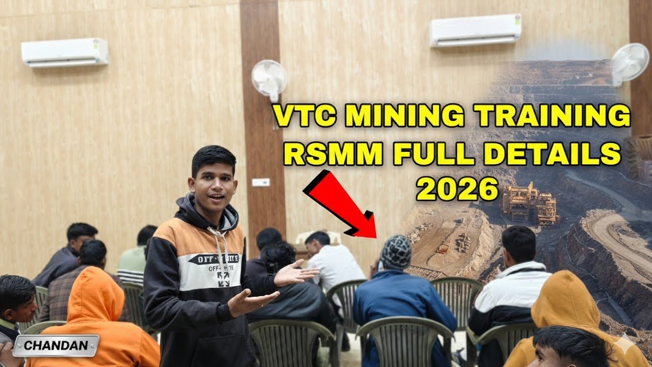 VTC Mining Training RSMM Full Details 2026 | Mines Safety Training Kaise Kare? ⛏️ 