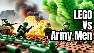 LEGO vs ARMY MEN: Striking the Enemy (Stop motion)