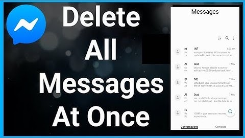 Sare message ek sath kaise delete kare | How to delete all text messages on android at once