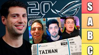 Me llevo a DOS SUSCRIPTORES a TAIWAN - 20 Aniversario de ROG y Computex