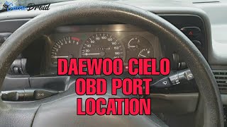 Daewoo Cielo Obd Diagnostic Port Location 🚗👨‍🔧 screenshot 3