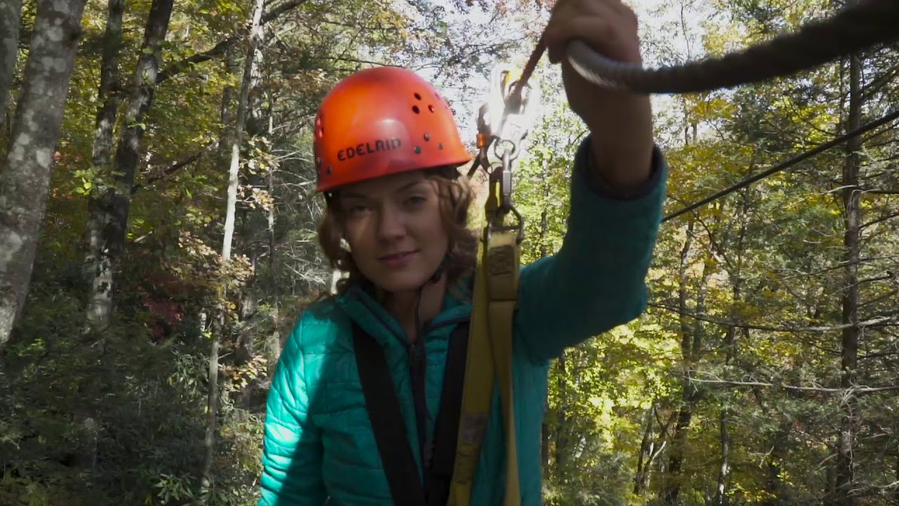 Fall Ziplining in the New River Gorge || ACE Adventure Resort - YouTube