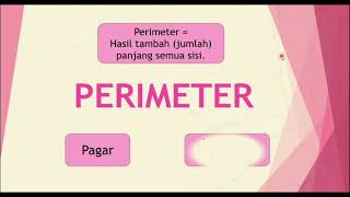 MATEMATIK TAHUN 4 - Perimeter & Luas