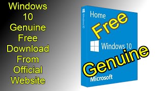 Windows 10 Genuine Download From Official Site Free I New Trick I 100% Working