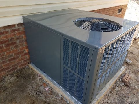 hvac-install----goodman-3.5-ton-package-heat-pump-11-11-2018-part-1