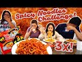 AYESHA TRIED  3X EXTREME SPICY NOODLE CHALLENGE! 🔥🥵 SINO ANG NAIYAK?! Yasmien Kurdi