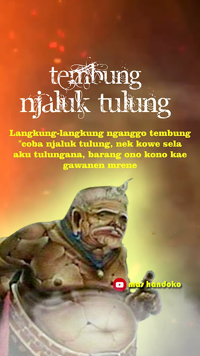 Pitutur Semar Yang Penuh Makna Mendalam Alm. Ki Seno