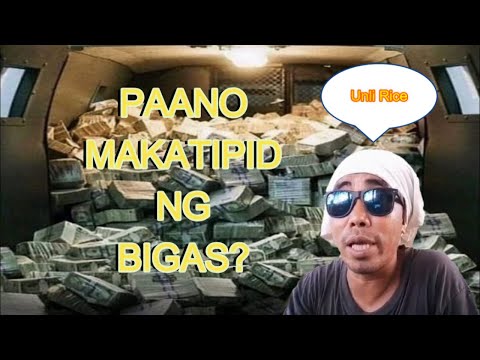 Video: Paano Makatipid Ng Bigas