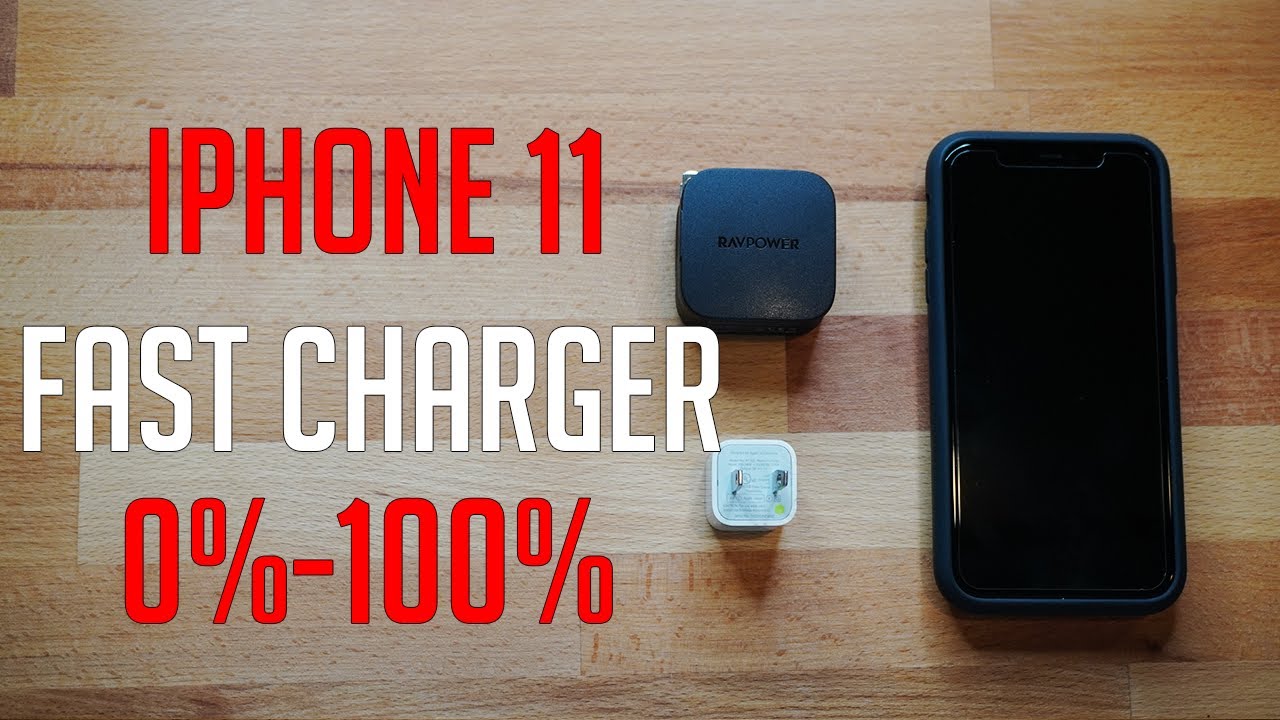 iPhone 11 Fast Charging Test  0 -100     Does it really charge 50  in 30 minutes 2019