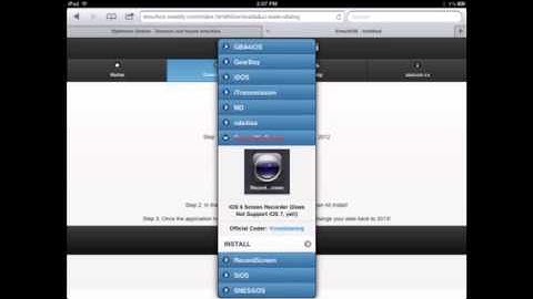 How to install display recorder for iPad no jailbreak