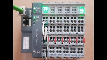 Test nhanh mô-đun EtherCAT Smartlink FR8200, FR1118, FR2108