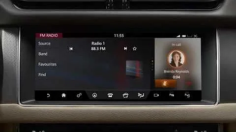 Jaguar XF InControl Touch Pro Interactive Side Panel Tutorial