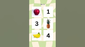 Memory Test (Fruit Edition)