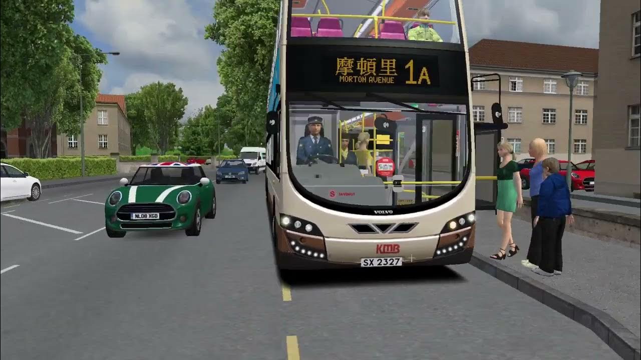 Omsi 2 Westcountry 3.03 KMB Volvo B9TL 12.8m Route 1A YouTube