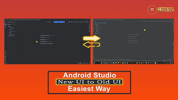 Easiest Way to Go Back to the Old UI in Android Studio 2023 [ No Extension Required ]