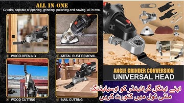 angle grinder oscillating adapter | angle grinder oscillating attachment #powertools #vlogs