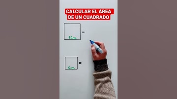 Calcular el ÁREA de un CUADRADO