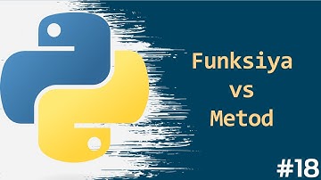 18. Funksiya va Metodlar (Python VideoDarslar)