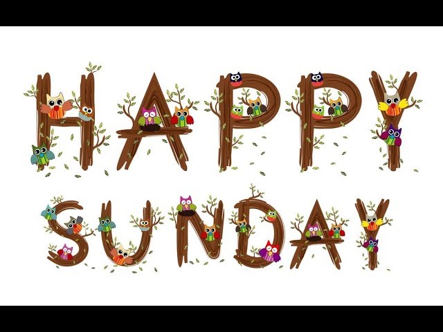 Happy Sunday Clipart