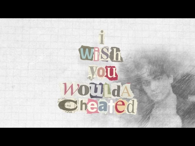 Alexander Stewart - i wish you cheated