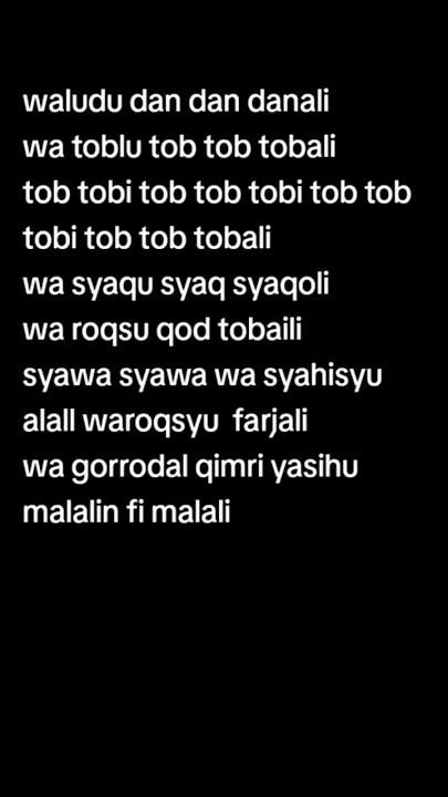 Waludu dan danali wa toblu tob tob tobali Tob tobi tob tob tobi tob tob tobi tob tob tobali