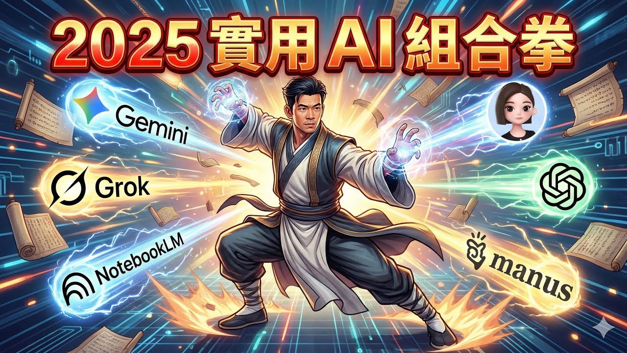 2025 實用 AI 工具組合拳 - YouTube