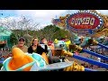Dumbo The Flying Elephant Ride, Walt Disney World Magic Kingdom Florida POV Kids/Kinder