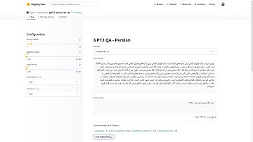 GPT2 QA - Persian