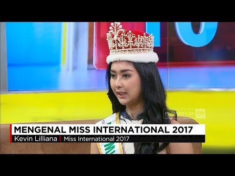 Mengenal Miss International 2017, Kevin Liliana dari Indonesia