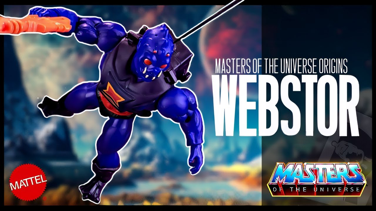 Webstor Masters Of The Universe Origins Action Figur GYY29 EU Mattel 