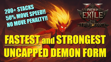 The FASTEST and STRONGEST Infernalist Demon Form Build! 50% move speed with no penalty!! - PoE2 0.3