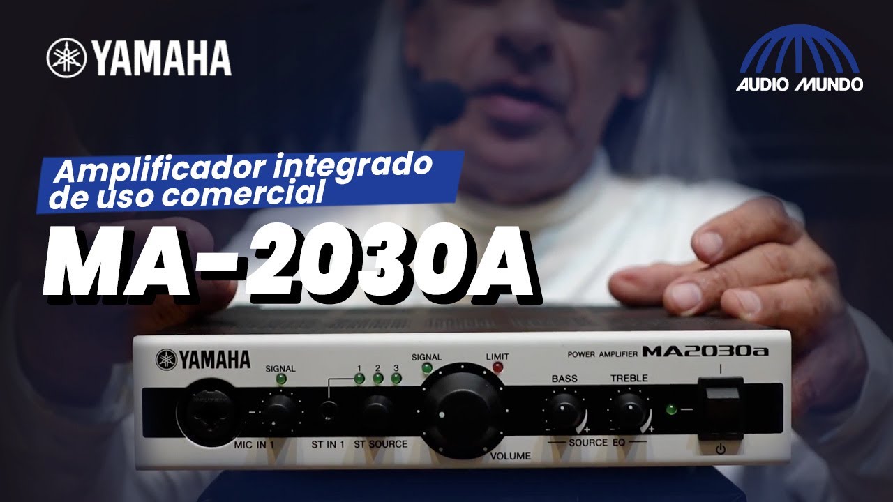 Yamaha Power Amplifier "MAa" and "PAa"   YouTube