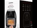 Oven, 17 Touch Screen Presets Fry, Roast, Dehydrate & Bake, Auto, XL 10L Family Size, Black #short
