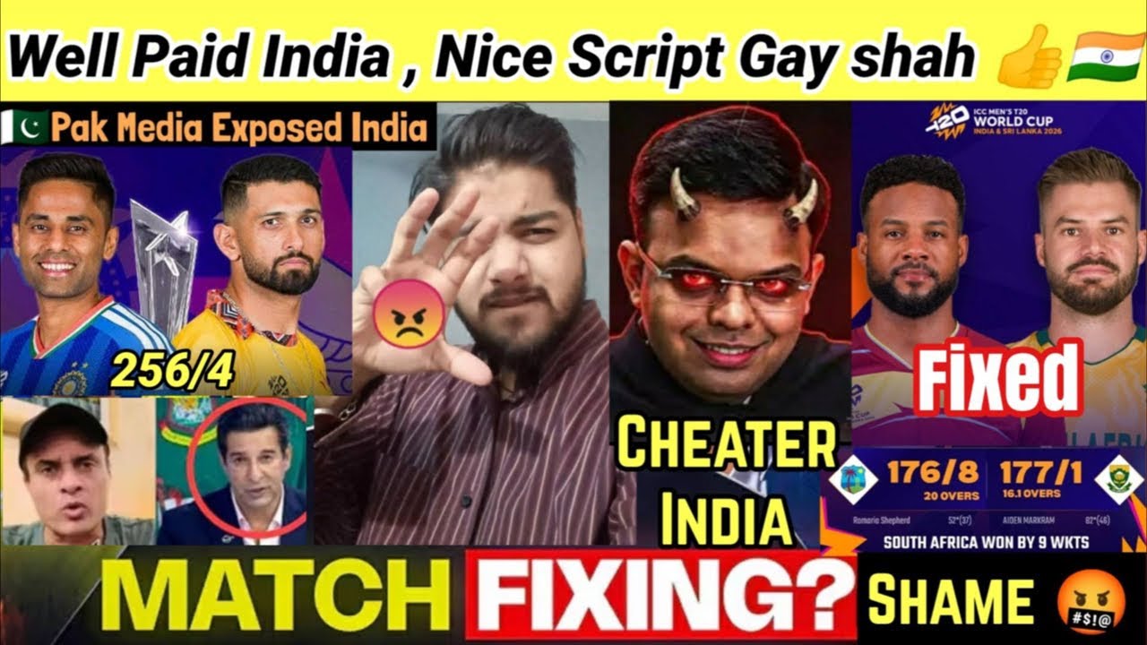 Match Fixing By India? India Vs Zimbabwe & SA vs WI ICC T20 Worldcup 2026