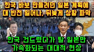 한국 바보 만들려던 일본 계획에 대 반전 일어나, 뒤늦게 상황 파악중, 아베까지 나섰다/ 한국 건드렸다 탈일본만 가속화되는 대대적 현상