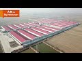 6  BIG HERDSMAN  Shandong 600,000 manual broiler cage farm山东60万肉鸡简易笼