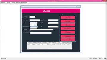 Sistema de ventas en Java con SQL server
