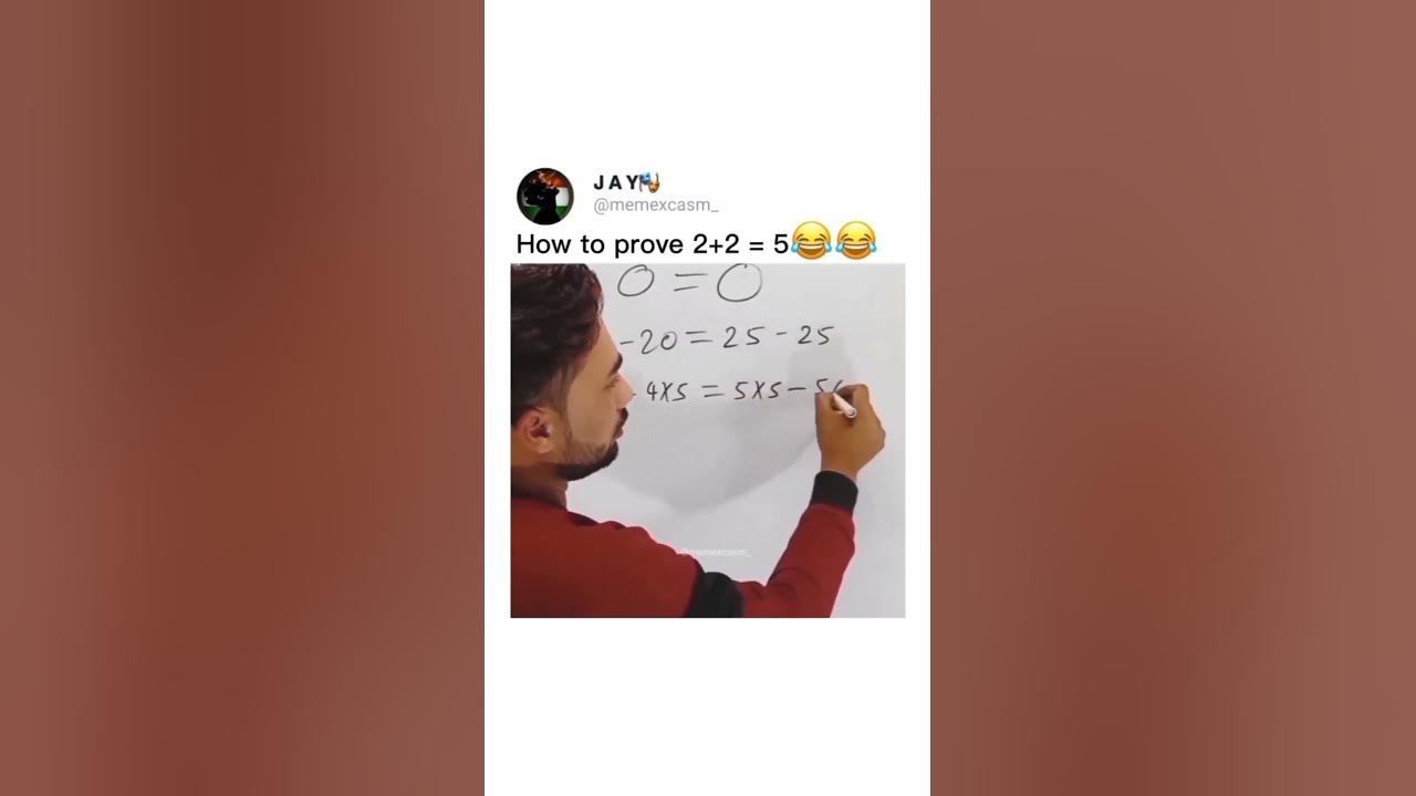 How to prove 2 2 5 youtube
