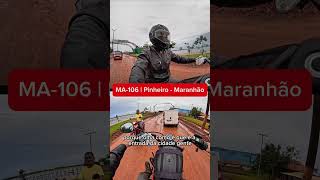 Pinheiro-MA | estrada que liga a BR-316 a Cujupe, Porto hidroviário de Alcântara. #mais1km #estrada
