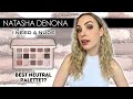Natasha denona i need a nude eyeshadow palette  best neutral eyeshadow palette swatches review