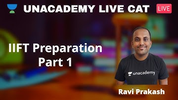 Check out our latest offerings - https://bit.ly/CAT_Whatsnew IIFT Preparation Part 1 by Ravi Prakash