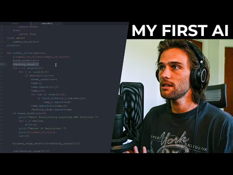 My First Artificial Intelligence Program I Ever Coded