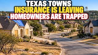 12 Texas Towns Insurance Companies Are Quietly Abandoning — Homeowners Can't Sell, Can't Stay (2026)