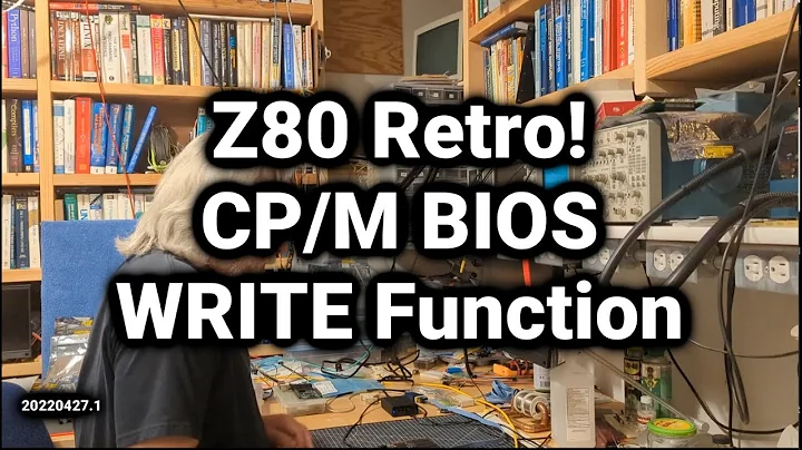 Z80 Retro - CP/M BIOS Write Function